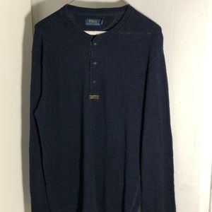 Polo Ralph Lauren Men’s Long sleeve sweater button crew neck